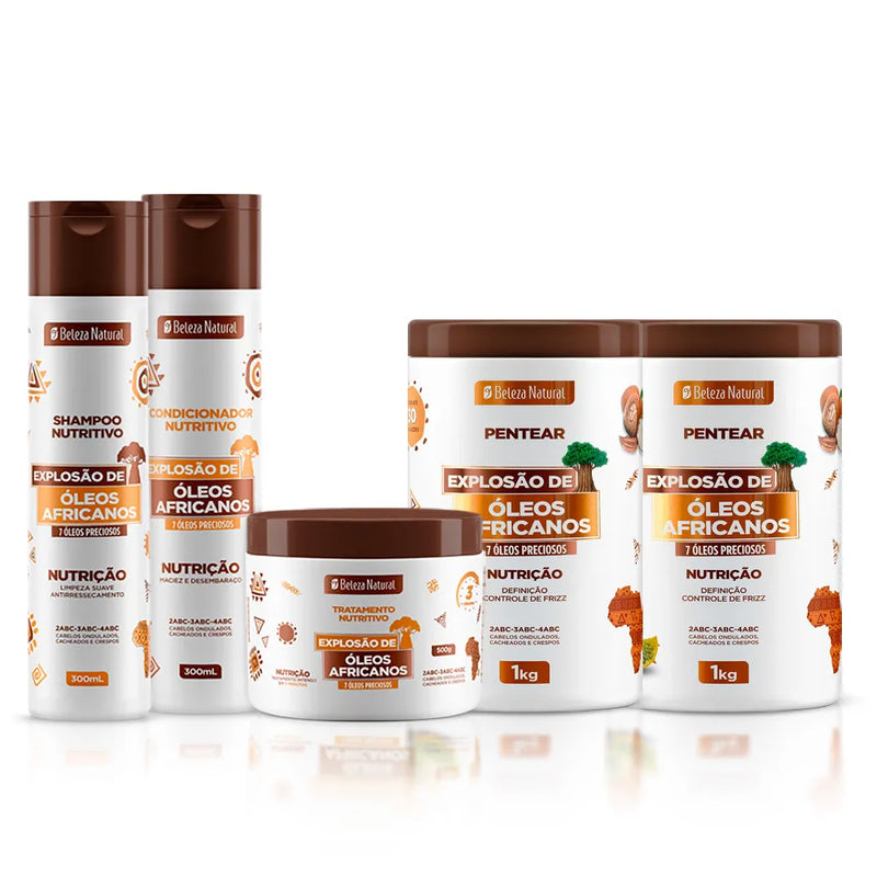 Super Kit Explosão de Óleos Africanos | bn.Cachos