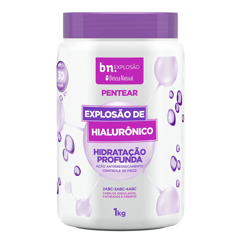 Creme de Pentear Explosão de Hialurônico 1Kg | bn.Cachos